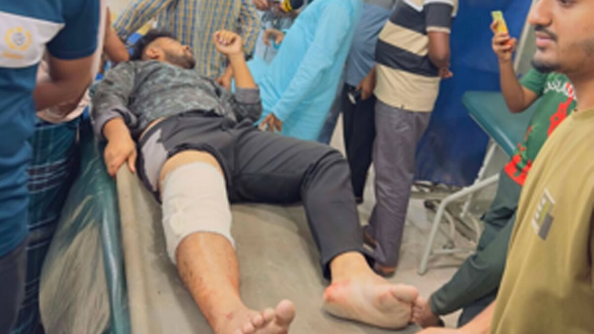 চৌমুহনীতে চাঁদা না দেওয়ায় কুলির সর্দ্দারকে ছুুরিকাঘাতে রক্তাক্ত জখম
