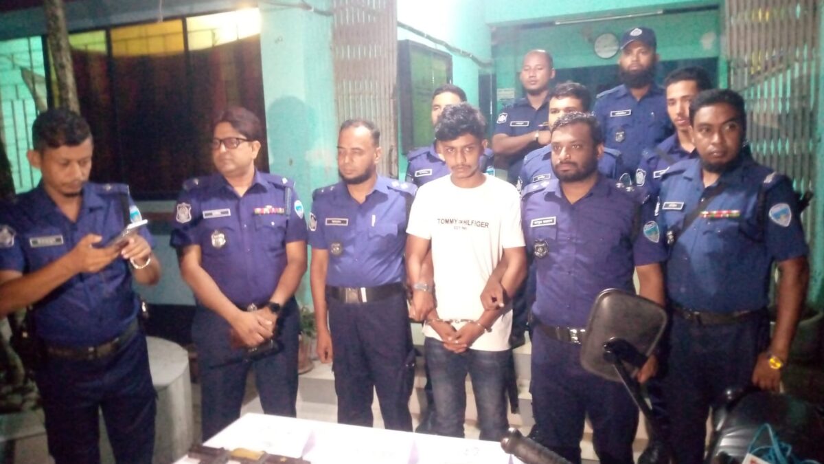 বেগমগঞ্জে বিদেশী ৩টি অত্যাধুনিক অস্ত্র সহ জামাত ক্যাডার গ্রেপ্তার