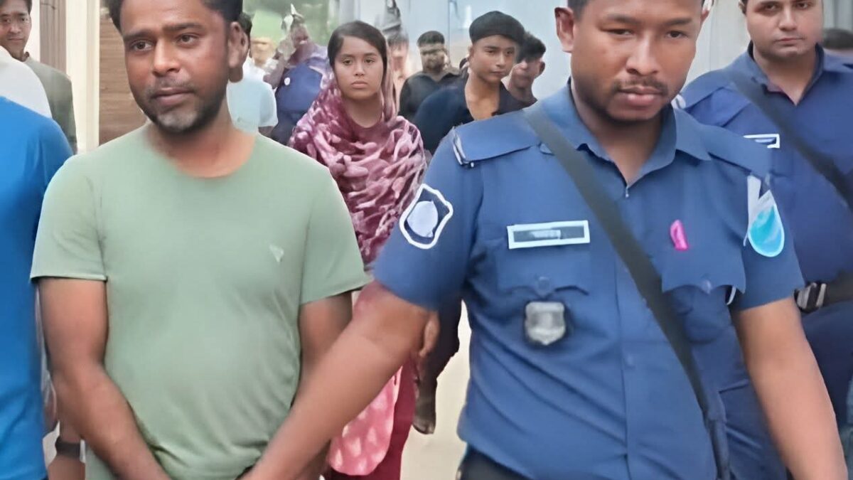 আশুলিয়ায় নিজ মেয়েকে ধ’র্ষ’ণে’র অভিযোগে বাবা আটক