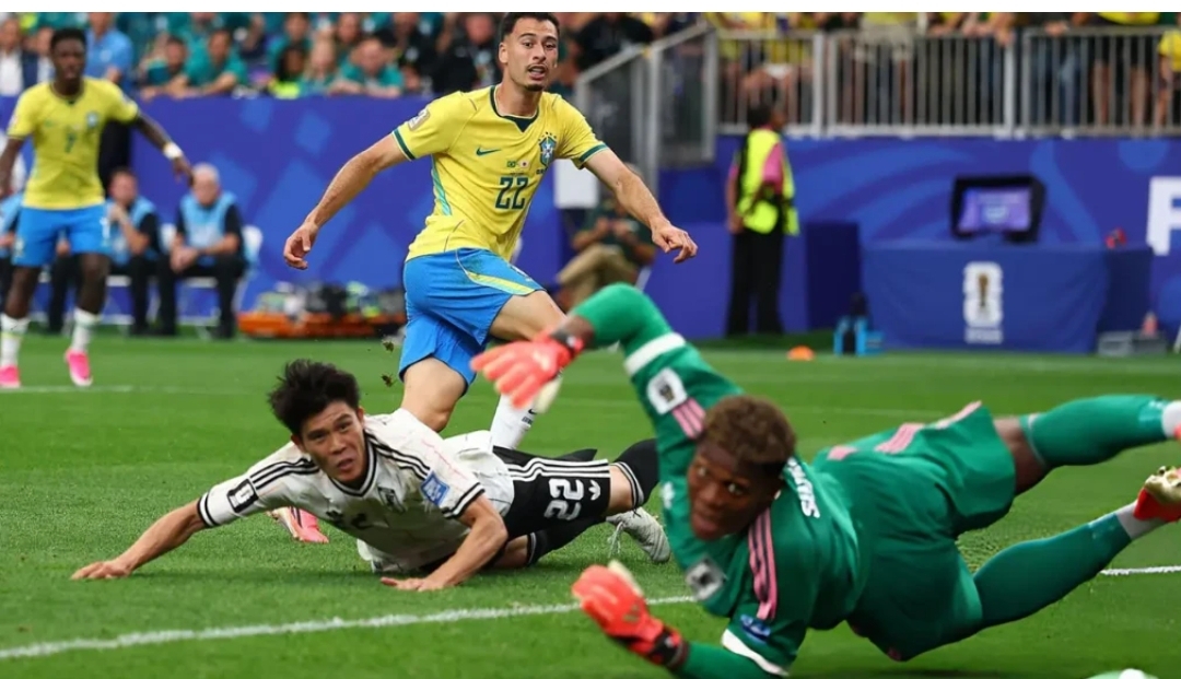 জাপানকে হারিয়ে দৃষ্টান্তমূলক ঐতিহাসিক জয় নিয়ে শেষ ষোলতে ব্রাজিল।
