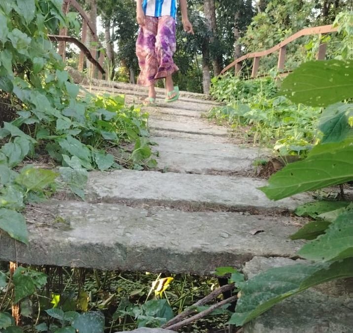 ভাঙা প্লেটে মৃত্যুরফাঁদে পরিনত মিয়াবাড়ির দরজার ব্রিজ,দ্রুত সংস্কারের জোর দাবি এলাকাবাসীর