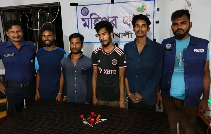 পটুয়াখালীর কলাপাড়া মহিপুরে মাদকবিরোধী অভিযানে ৪ মাদকসেবীর কারাদণ্ড