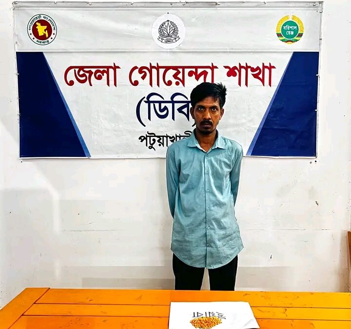 দুমকিতে ডিবি পুলিশের অভিযানে ৩৬৩ পিস ইয়াবাসহ একজন গ্রেপ্তার